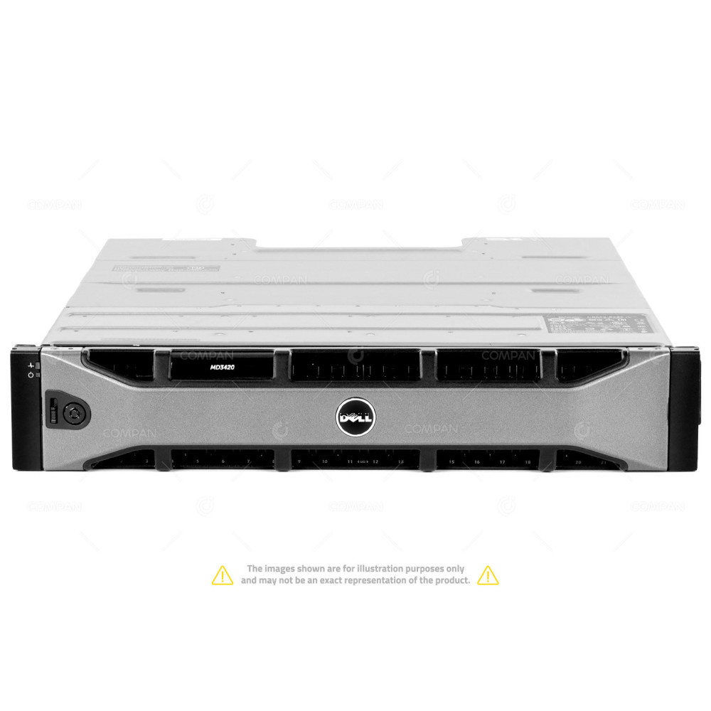 Dell PowerVault MD3420 24-bay 2.5'' SFF SAS Storage